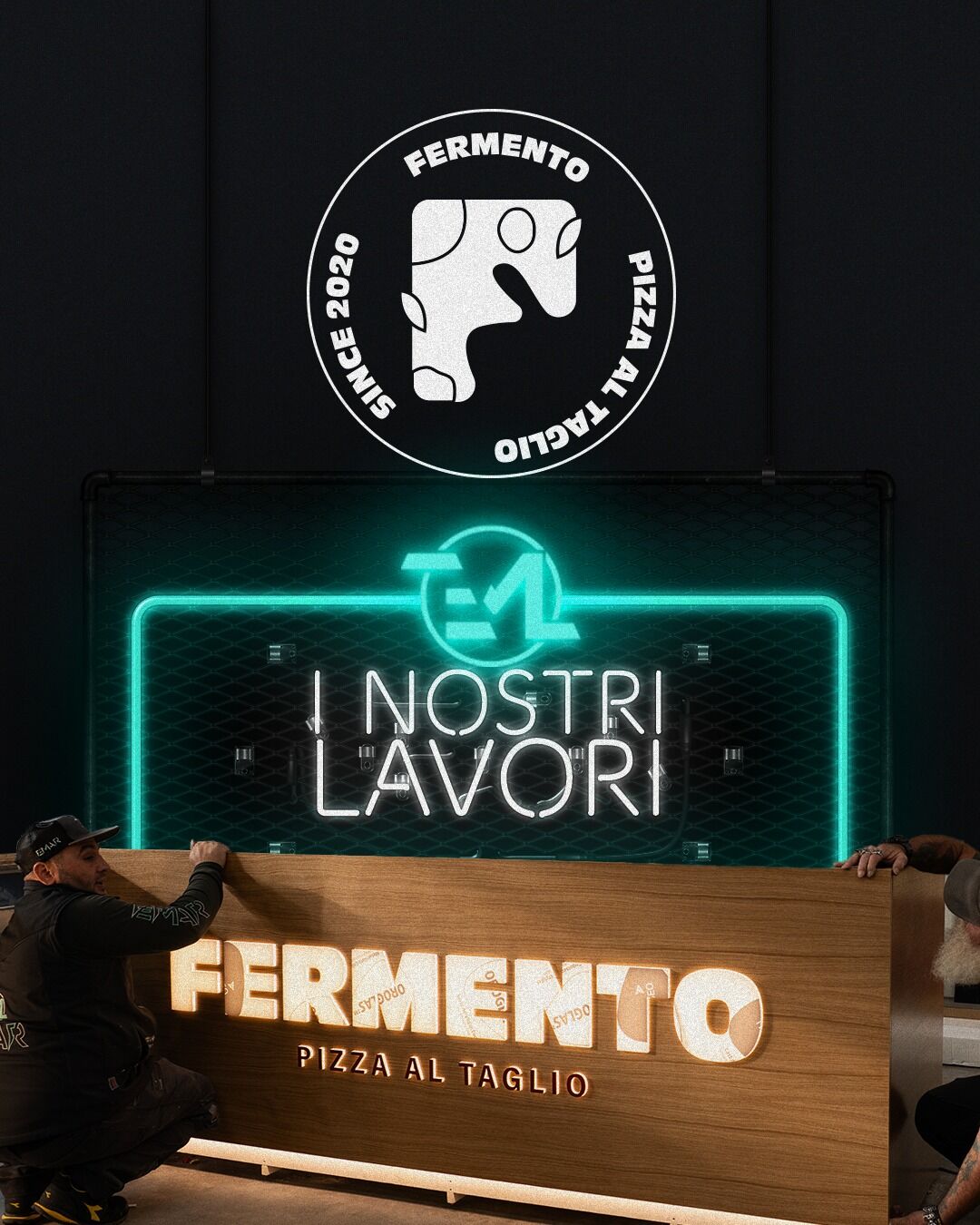 Insegna legno